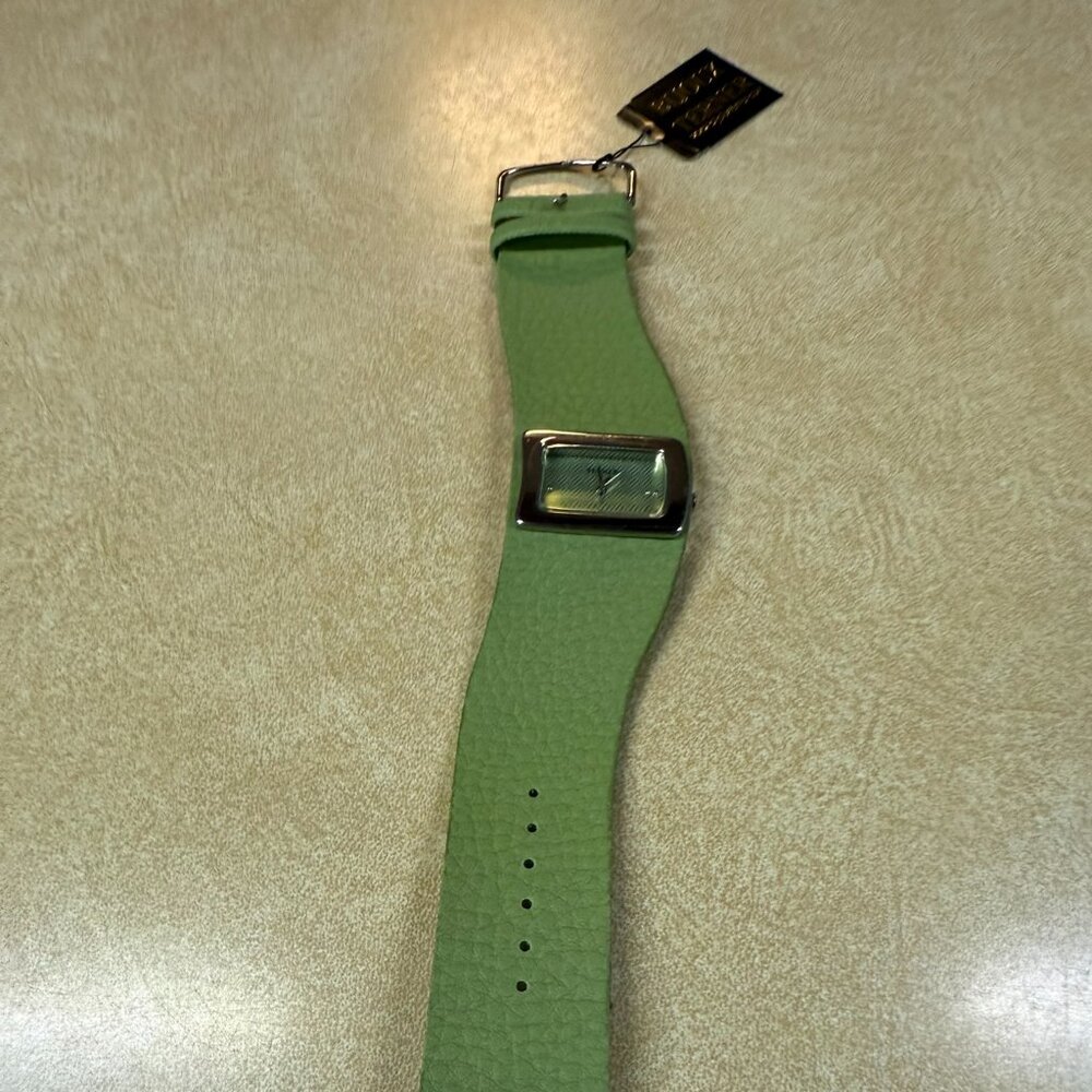 Bijoux Terner Lime Green Watch - Non Leather Band